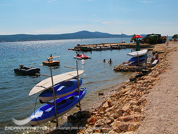 zadarappartman tengeri kajak