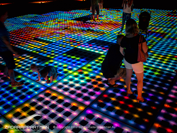 zadar éjszakai látványosság